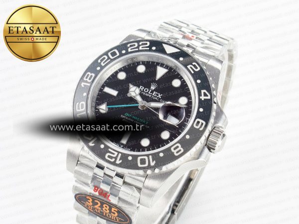 GMT-Master II 126710 GRNR Black/Grey Ceramic QF 1:1 Best Edition on Jubilee Bracelet VR3285 CHS