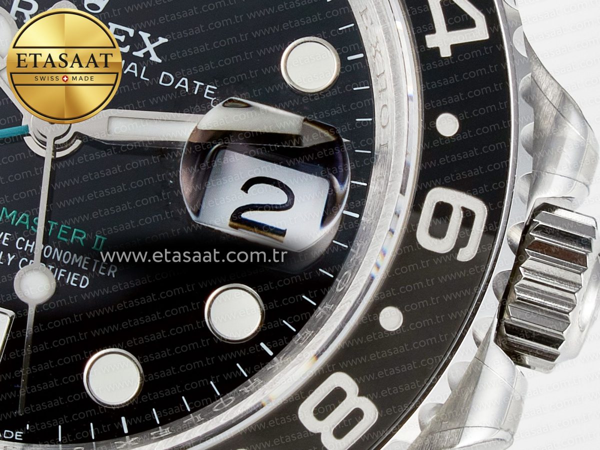 GMT-Master II 126710 GRNR Black/Grey Ceramic QF 1:1 Best Edition on Jubilee Bracelet VR3285 CHS - Görsel 12