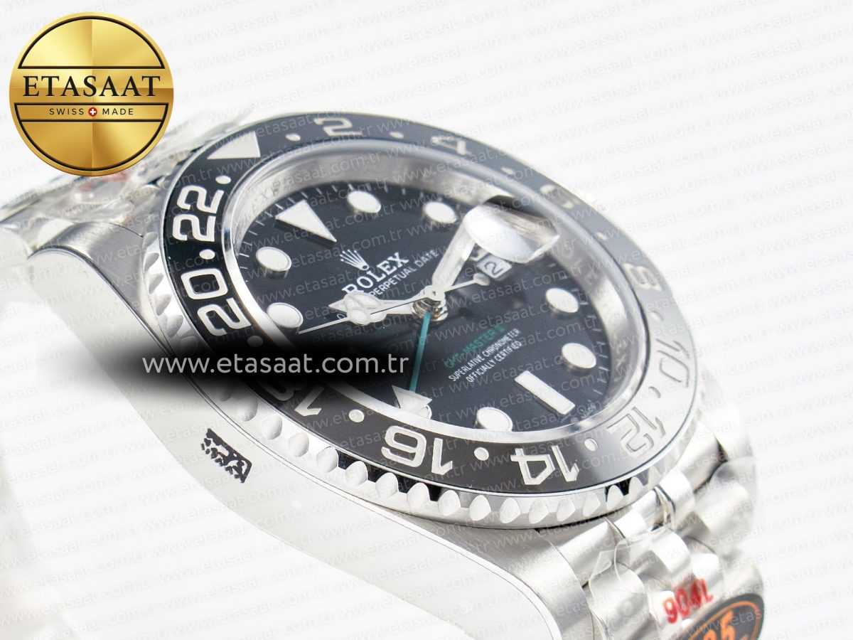 GMT-Master II 126710 GRNR Black/Grey Ceramic QF 1:1 Best Edition on Jubilee Bracelet VR3285 CHS - Görsel 7
