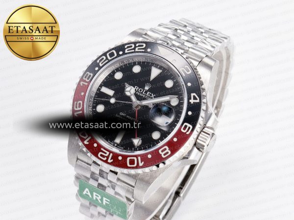 GMT-Master II 126710 LNRO Black/Red Ceramic 904L ARF 1:1 Best Edition on Jubilee Bracelet SH3285 CHS V3