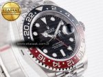 GMT-Master II 126710 LNRO Black/Red Ceramic 904L ARF 1:1 Best Edition on Jubilee Bracelet SH3285 CHS V3 - Görsel 4
