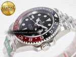 GMT-Master II 126710 LNRO Black/Red Ceramic 904L ARF 1:1 Best Edition on Jubilee Bracelet SH3285 CHS V3 - Görsel 6