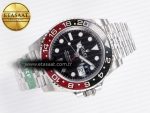 GMT-Master II 126710 LNRO Black/Red Ceramic 904L ARF 1:1 Best Edition on Jubilee Bracelet SH3285 CHS V3 - Görsel 8