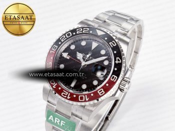 GMT-Master II 126710 LNRO Black/Red Ceramic 904L ARF 1:1 Best Edition on Oyster Bracelet SH3285 CHS V3