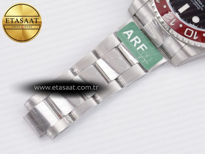 GMT-Master II 126710 LNRO Black/Red Ceramic 904L ARF 1:1 Best Edition on Oyster Bracelet SH3285 CHS V3 - Görsel 26