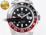 GMT-Master II 126710 LNRO Black/Red Ceramic 904L ARF 1:1 Best Edition on Oyster Bracelet SH3285 CHS V3 - Görsel 4