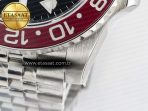 GMT-Master II 126710 LNRO Black/Red Ceramic GMF 1:1 Best Edition on Black Dial on SS Jubilee Bracelet Super Clone VR3285 CHS (Gain Weight) - Görsel 13