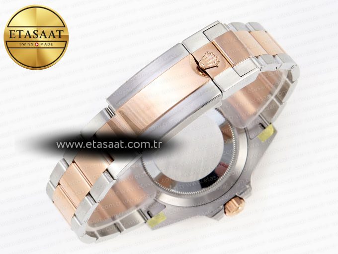 GMT MASTER II 126711 CHNR 904L SS APF 1:1 BEST EDITION ON SS/RG BRACELET VR3285 CHS - Görsel 13