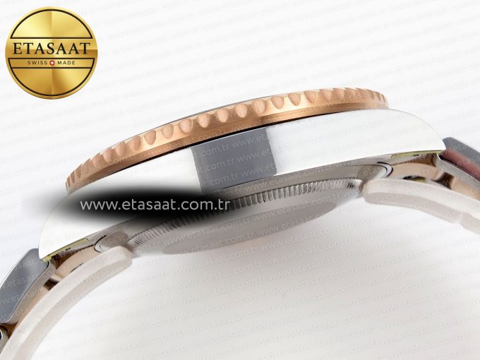 GMT MASTER II 126711 CHNR 904L SS APF 1:1 BEST EDITION ON SS/RG BRACELET VR3285 CHS - Görsel 14