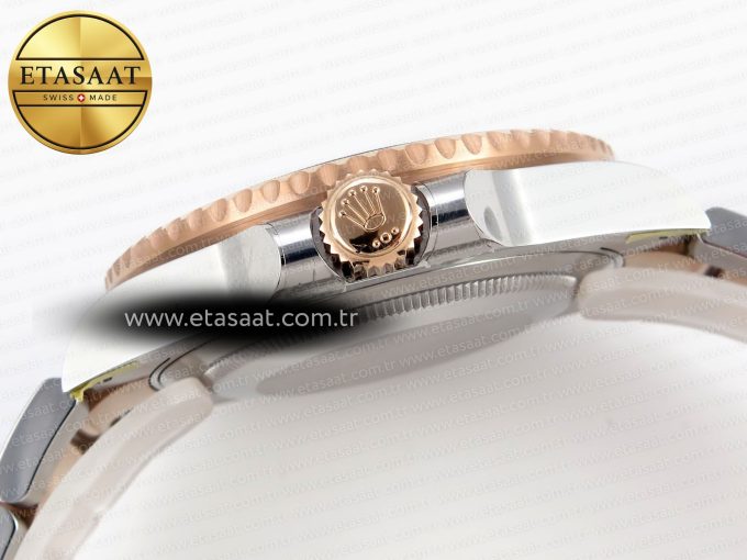 GMT MASTER II 126711 CHNR 904L SS APF 1:1 BEST EDITION ON SS/RG BRACELET VR3285 CHS - Görsel 15