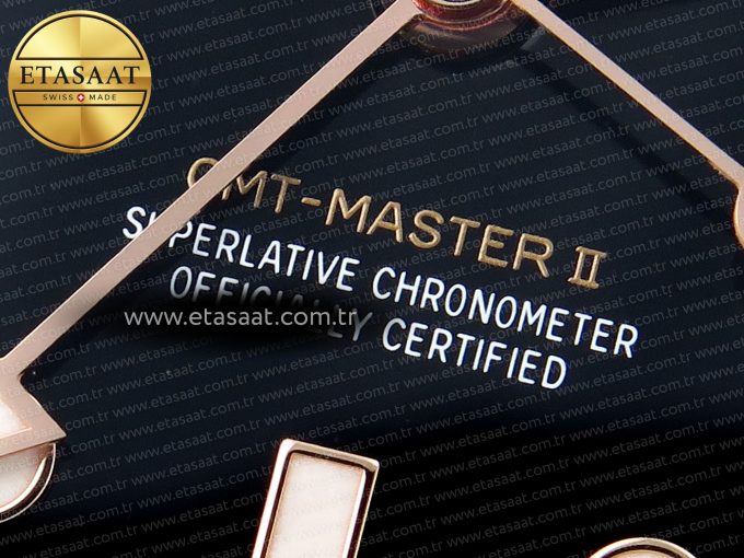 GMT MASTER II 126711 CHNR 904L SS APF 1:1 BEST EDITION ON SS/RG BRACELET VR3285 CHS - Görsel 17