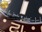 GMT MASTER II 126711 CHNR 904L SS APF 1:1 BEST EDITION ON SS/RG BRACELET VR3285 CHS - Görsel 18