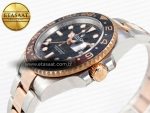 GMT MASTER II 126711 CHNR 904L SS APF 1:1 BEST EDITION ON SS/RG BRACELET VR3285 CHS - Görsel 7