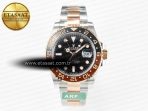 GMT-Master II 126711 CHNR ARF 1:1 Best Edition on Black Dial SS/RG Bracelet Super Clone VR3285 CHS (Gain Weight) - Görsel 3
