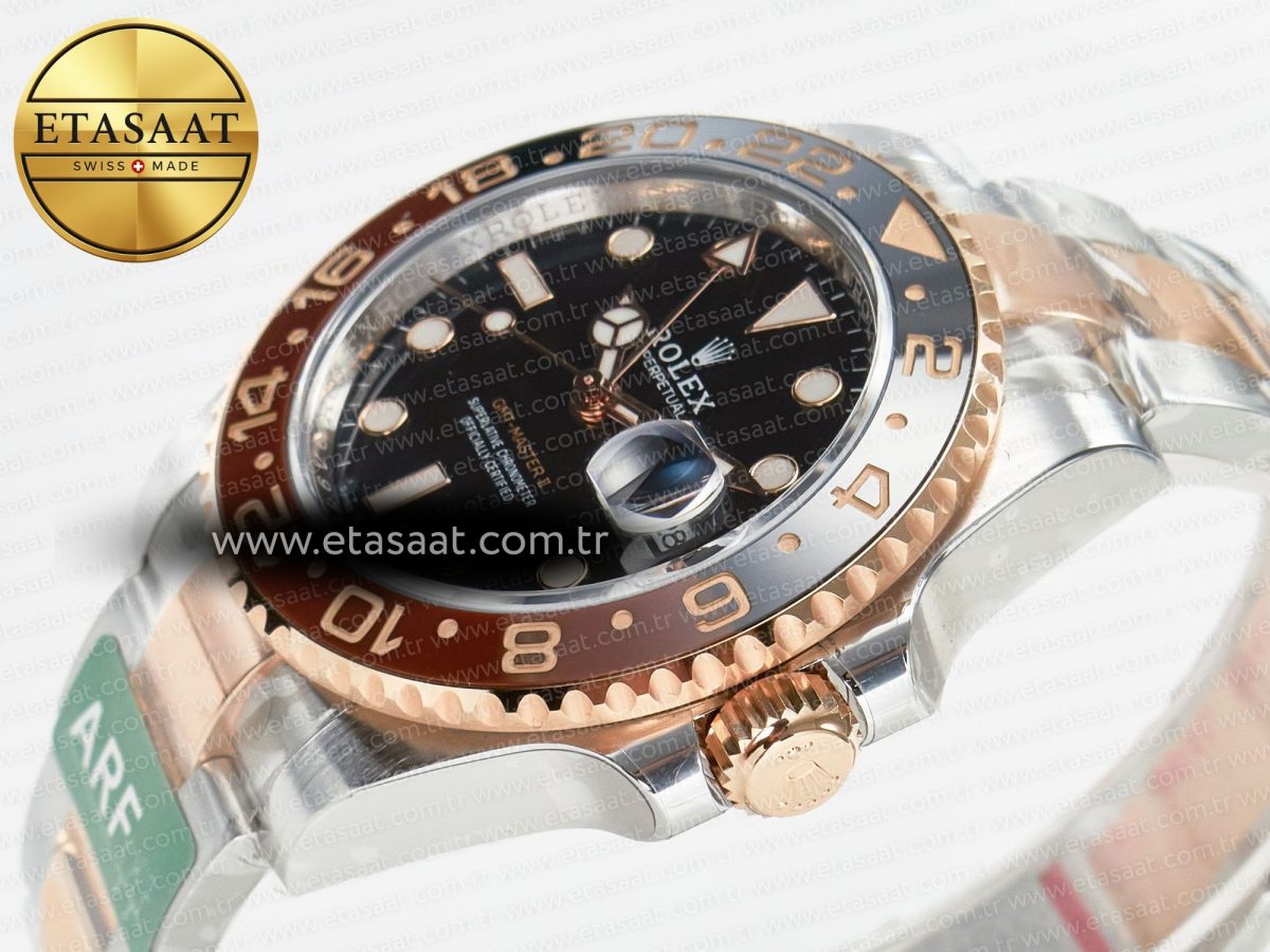 GMT-Master II 126711 CHNR ARF 1:1 Best Edition on Black Dial SS/RG Bracelet Super Clone VR3285 CHS (Gain Weight) - Görsel 6