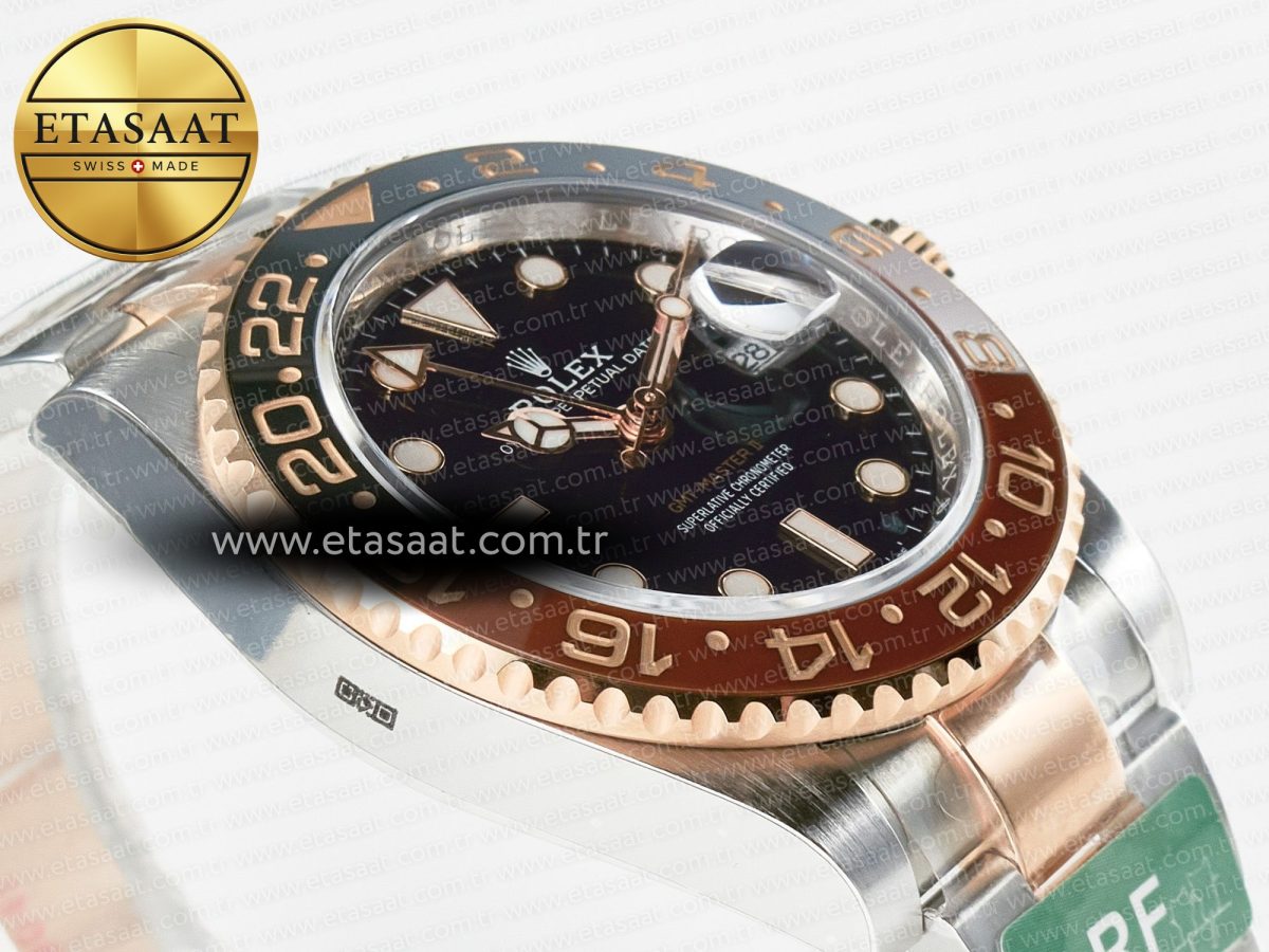 GMT-Master II 126711 CHNR ARF 1:1 Best Edition on Black Dial SS/RG Bracelet Super Clone VR3285 CHS (Gain Weight) - Görsel 7