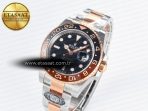 GMT-Master II 126711 CHNR Black/Brown Ceramic Clean 1:1 Best Edition on SS/RG Bracelet DD3285