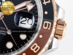 GMT-Master II 126711 CHNR Black/Brown Ceramic Clean 1:1 Best Edition on SS/RG Bracelet DD3285 - Görsel 11