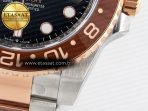 GMT-Master II 126711 CHNR Black/Brown Ceramic Clean 1:1 Best Edition on SS/RG Bracelet DD3285 - Görsel 13