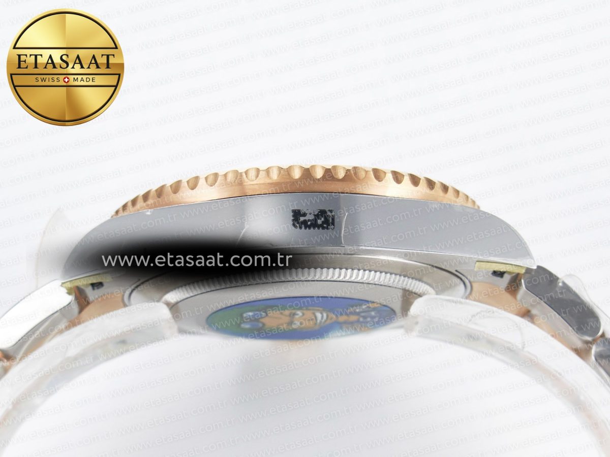GMT-Master II 126711 CHNR Black/Brown Ceramic Clean 1:1 Best Edition on SS/RG Bracelet DD3285 - Görsel 14