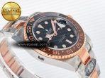 GMT-Master II 126711 CHNR Black/Brown Ceramic Clean 1:1 Best Edition on SS/RG Bracelet DD3285 - Görsel 7