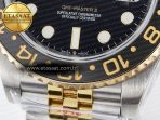 GMT-Master II 126713 GRNR GMF 1:1 Best Edition on Black Dial on SS/YG Jubilee Bracelet Super Clone VR3285 CHS (Gain Weight) - Görsel 12