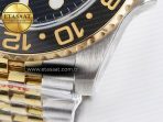 GMT-Master II 126713 GRNR GMF 1:1 Best Edition on Black Dial on SS/YG Jubilee Bracelet Super Clone VR3285 CHS (Gain Weight) - Görsel 13