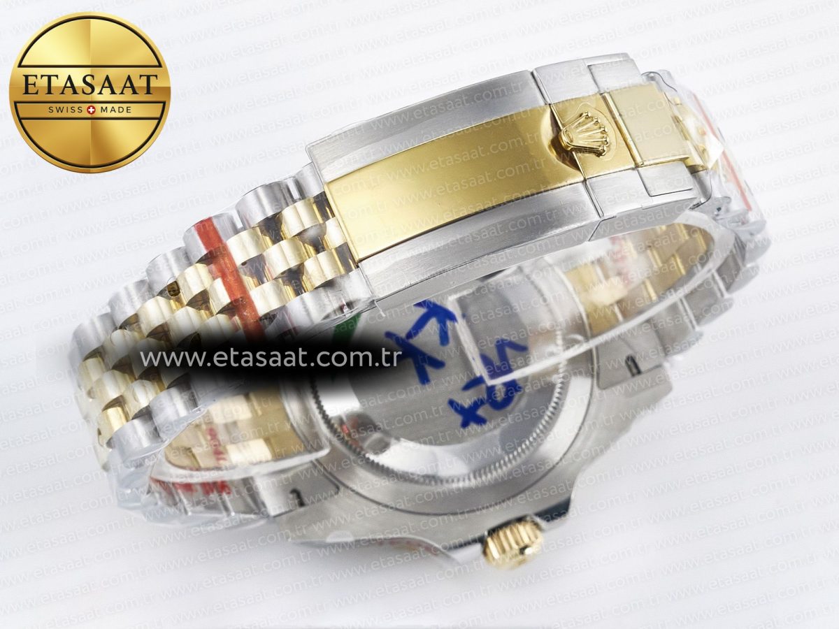 GMT-Master II 126713 GRNR GMF 1:1 Best Edition on Black Dial on SS/YG Jubilee Bracelet Super Clone VR3285 CHS (Gain Weight) - Görsel 16