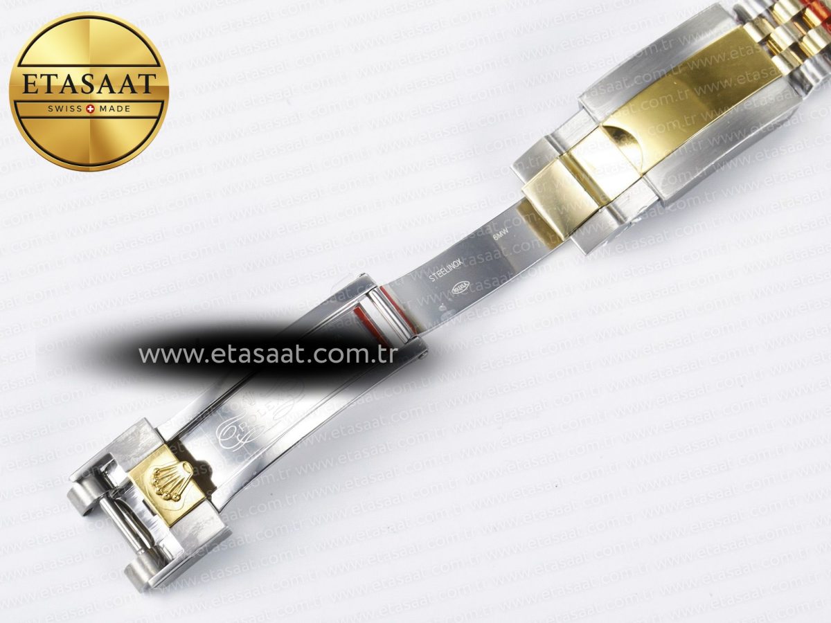 GMT-Master II 126713 GRNR GMF 1:1 Best Edition on Black Dial on SS/YG Jubilee Bracelet Super Clone VR3285 CHS (Gain Weight) - Görsel 31