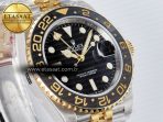 GMT-Master II 126713 GRNR GMF 1:1 Best Edition on Black Dial on SS/YG Jubilee Bracelet Super Clone VR3285 CHS (Gain Weight) - Görsel 5