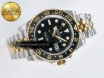 GMT-Master II 126713 GRNR GMF 1:1 Best Edition on Black Dial on SS/YG Jubilee Bracelet Super Clone VR3285 CHS (Gain Weight) - Görsel 8