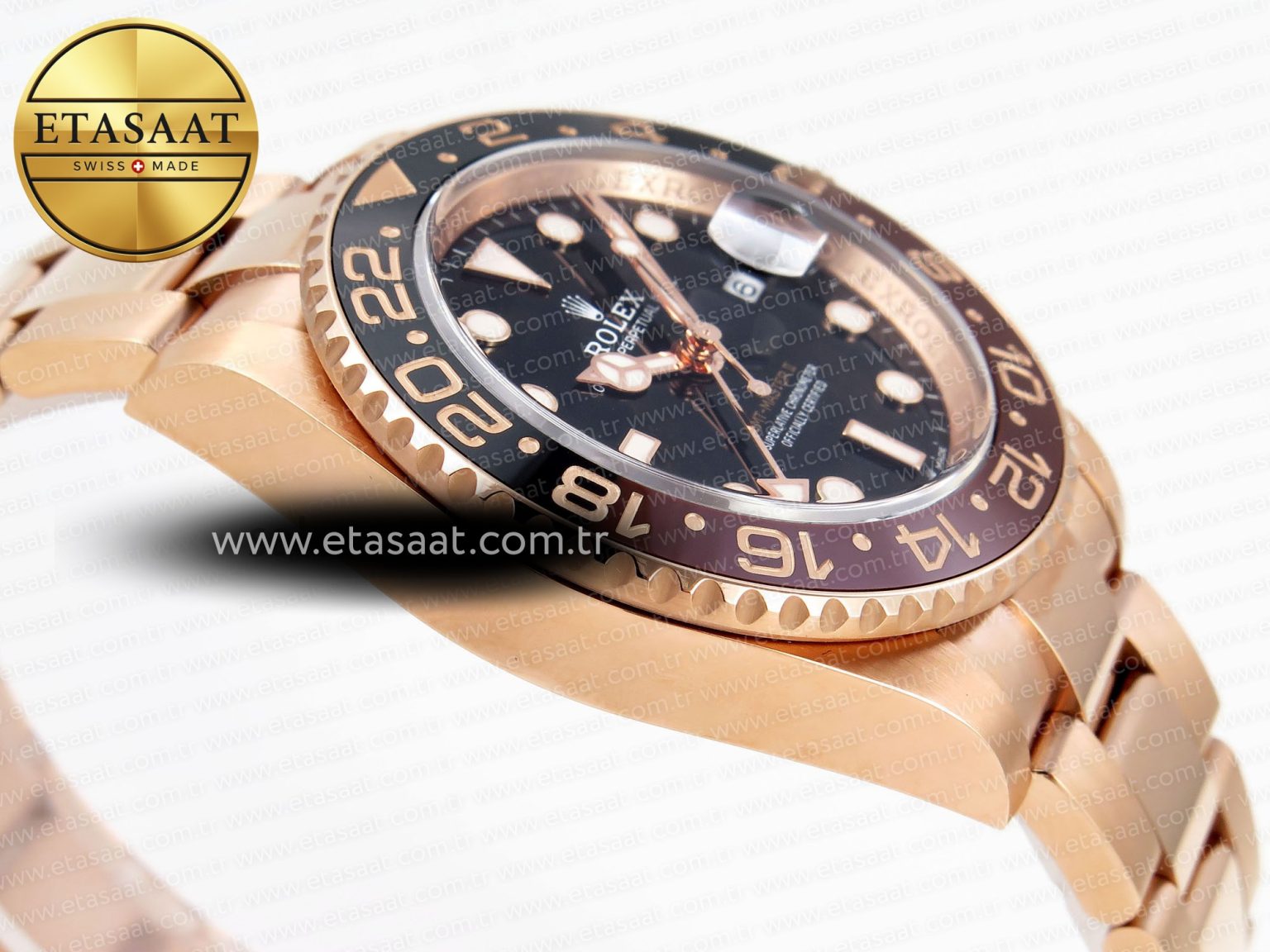 GMT MASTER II 126715 CHNR 904L SS APF 1:1 BEST EDITION ON RG BRACELET VR3285 CHS - Görsel 7