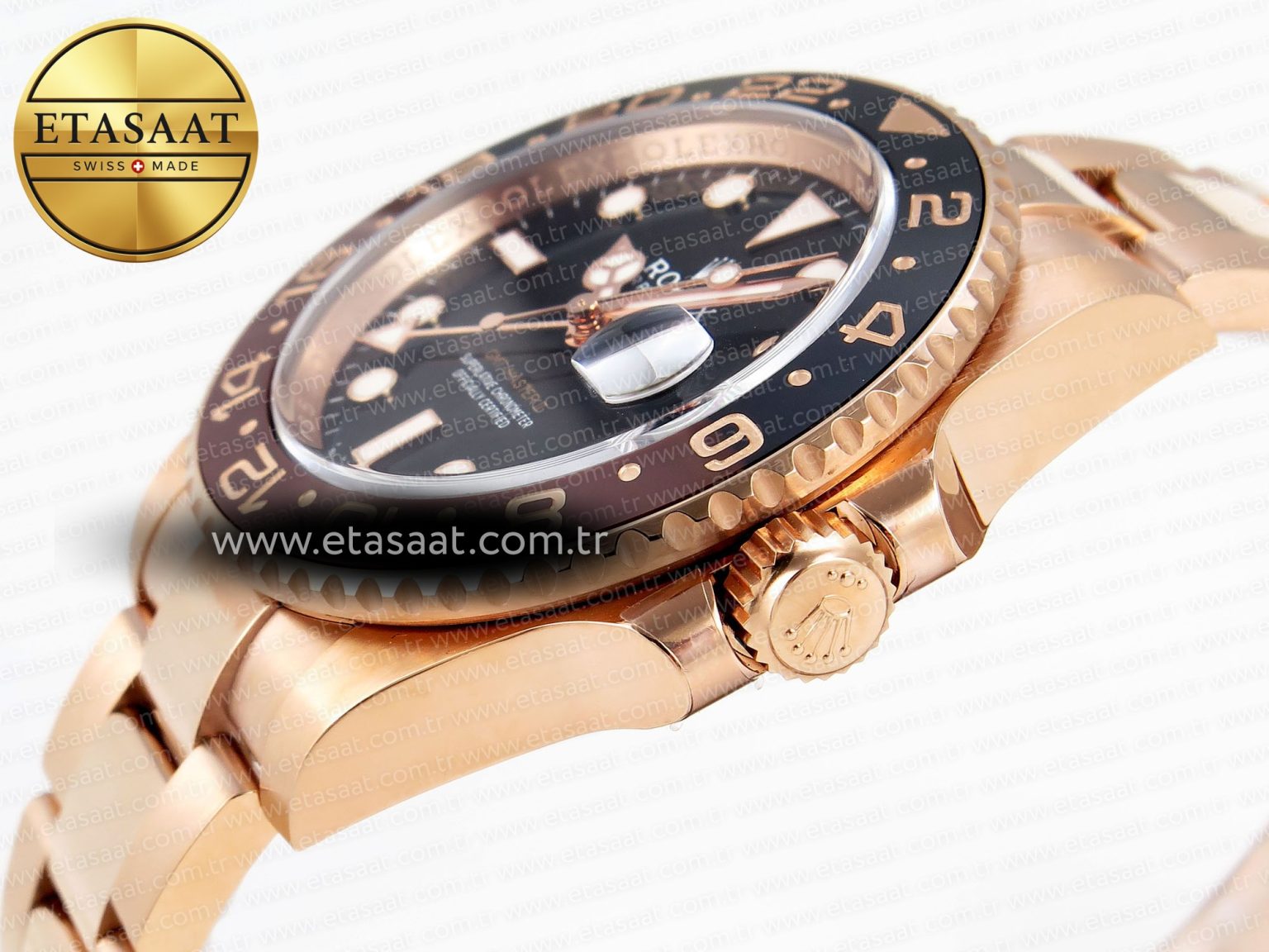 GMT MASTER II 126715 CHNR 904L SS APF 1:1 BEST EDITION ON RG BRACELET VR3285 CHS - Görsel 8