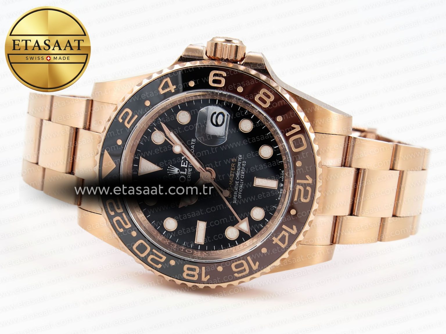 GMT MASTER II 126715 CHNR 904L SS APF 1:1 BEST EDITION ON RG BRACELET VR3285 CHS - Görsel 9