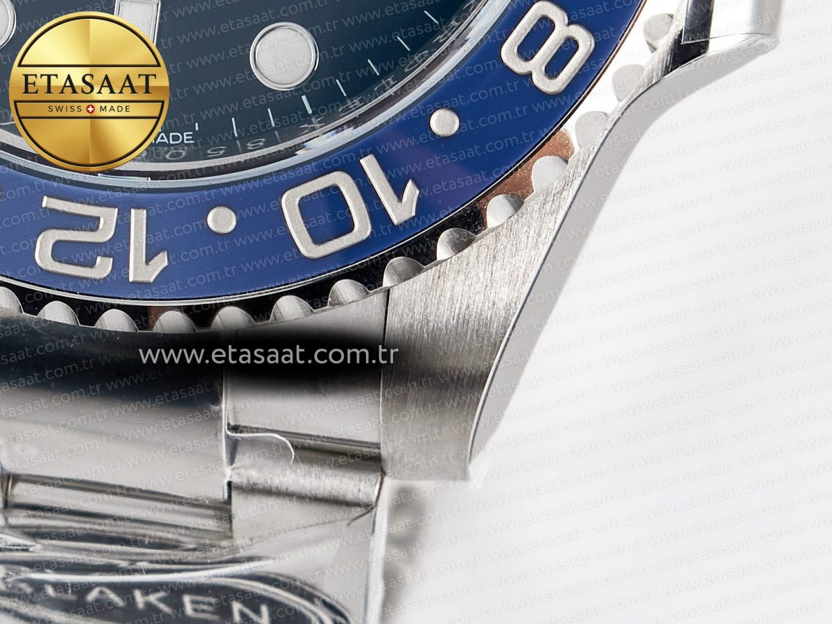 GMT-Master II 126716 BLAKEN 904L 1:1 Best Edition Blue Dial on SS Bracelet SH3285 - Görsel 13