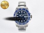 GMT-Master II 126716 BLAKEN 904L 1:1 Best Edition Blue Dial on SS Bracelet SH3285 - Görsel 3