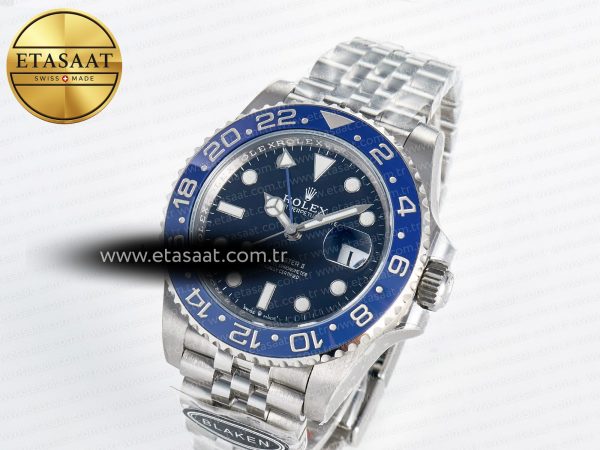 GMT-Master II 126716 BLAKEN 904L 1:1 Best Edition Blue Dial on SS Jubilee Bracelet SH3285