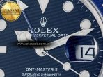 GMT-Master II 126716 BLAKEN 904L 1:1 Best Edition Blue Dial on SS Jubilee Bracelet SH3285 - Görsel 10