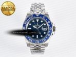 GMT-Master II 126716 BLAKEN 904L 1:1 Best Edition Blue Dial on SS Jubilee Bracelet SH3285 - Görsel 3