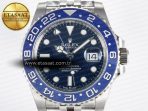 GMT-Master II 126716 BLAKEN 904L 1:1 Best Edition Blue Dial on SS Jubilee Bracelet SH3285 - Görsel 4
