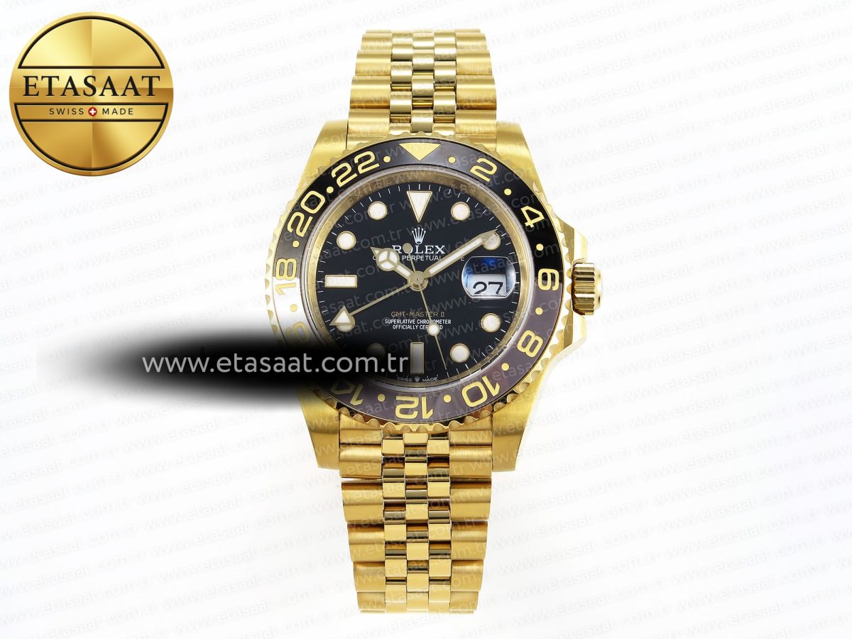 Rolex GMT Master II 126718  Black Dial on Jubilee VR3285 - Görsel 3