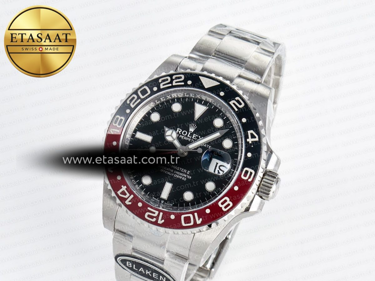 GMT-Master II 126719 BLAKEN 904L 1:1 Best Edition Black Dial on SS Bracelet SH3285 - Görsel 2