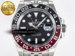 GMT-Master II 126719 BLAKEN 904L 1:1 Best Edition Black Dial on SS Jubilee Bracelet SH3285 - Görsel 4