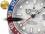 GMT-Master II 126719 BLRO Blue/Red Ceramic GMF Best Edition Meteorite Dial on Bracelet A3285 CHS - Görsel 10
