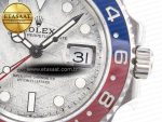 GMT-Master II 126719 BLRO Blue/Red Ceramic GMF Best Edition Meteorite Dial on Bracelet A3285 CHS - Görsel 12