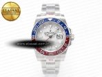 GMT-Master II 126719 BLRO Blue/Red Ceramic GMF Best Edition Meteorite Dial on Bracelet A3285 CHS - Görsel 3