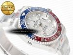 GMT-Master II 126719 BLRO Blue/Red Ceramic GMF Best Edition Meteorite Dial on Bracelet A3285 CHS - Görsel 7