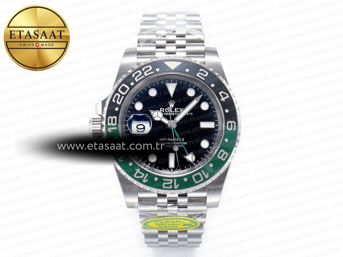 GMT Master II 126720 VTNR Clean 904L SS 1:1 Best Edition on Jubilee Bracelet DD3285 CHS - Görsel 3
