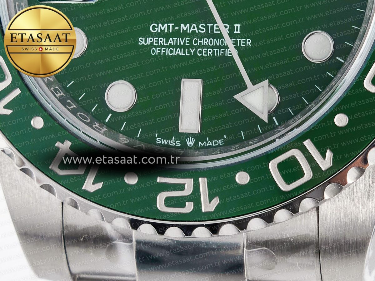 GMT-Master II 126729 VTNR ARF 1:1 Best Edition Green Dial On SS Bracelet SH3285 CHS - Görsel 11