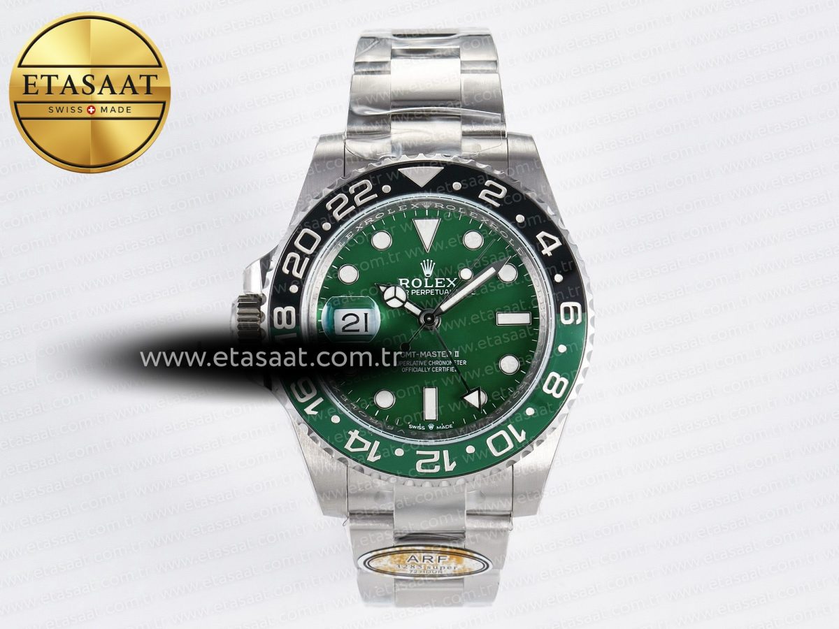 GMT-Master II 126729 VTNR ARF 1:1 Best Edition Green Dial On SS Bracelet SH3285 CHS - Görsel 3
